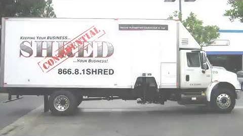 Off Site Shredding | Los Angeles, CA - Shred Confidential