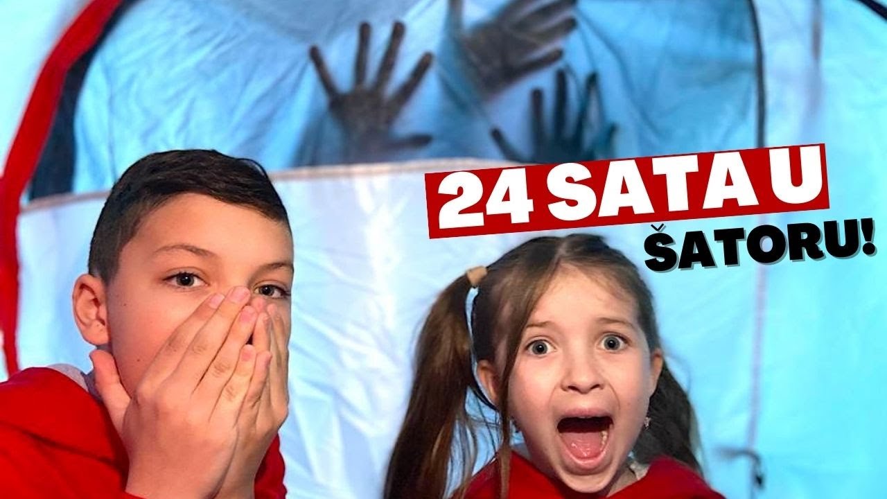 24 SATA U ŠATORU! Mogu li TONI i LOLI to izdržati ??!!??!!