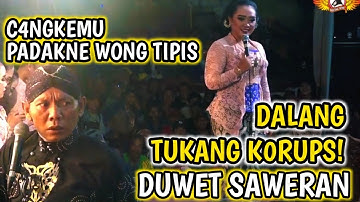 Pak seno ngam0k mergo diudal wadine karo tatin tukang k0rupsi duwet saweran #tatintitot #dalangseno