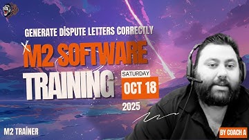 M2 Software Training | How to Generate Metro 2® Dispute Letters Step-by-Step | October 18, 2025
