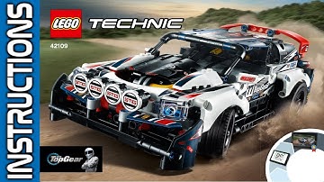 App-Controlled Top Gear Rally Car | LEGO 42109 instructions | Technic | 2020 #lego #BID