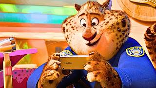 Zootopia 1 & 2 Clawhauser And Bogos Love For Gazelle Scene Recap
