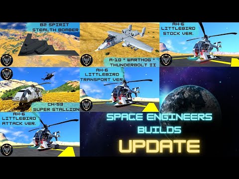 Space engineers builds Update