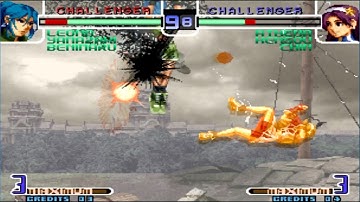 KOF 2002 - Athena Fireball Glitch