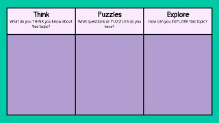 Think Puzzle Explore