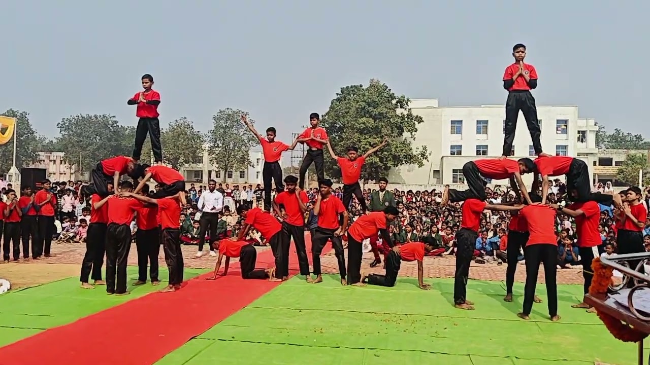  Boys’ Pyramid performance on 26th January under Mrs. Sunita Verma’s guidance #emrs#viral#sports 