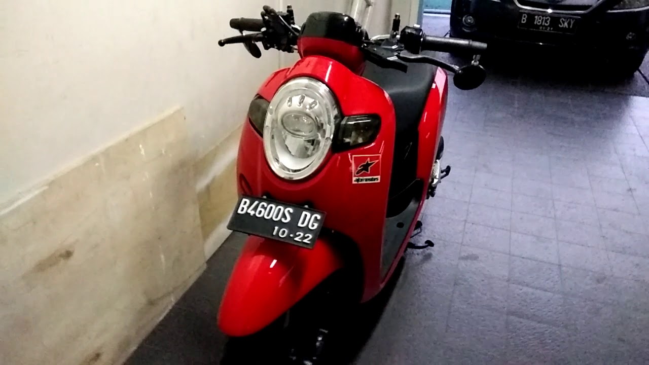 Modifikasi Scoopy Red Matte OPREK MOTOR