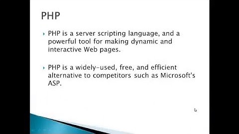 Cs310 Introduction to PHP in hindi/urdu part 1