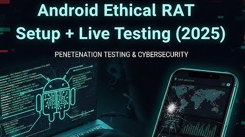 Android Ethical RAT Setup + Live Testing (2025) | Full Educational Breakdown#EthicalRAT