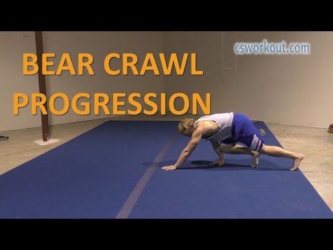 Bear Crawl Progression - CSworkout Demonstration Video