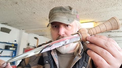 Bollock dagger build pt 2 hardning, assambly and polishing