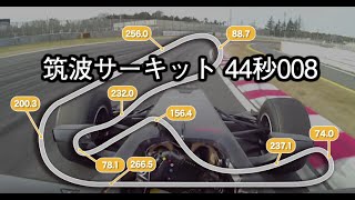 44秒008 !? スーパーフォーミュラ筑波アタック！