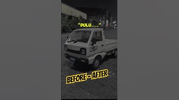 BEFORE AFTER WPL D12 || BUDGET PEMULA⁉️ #shorts #wpl #rcpickup #rcdrift