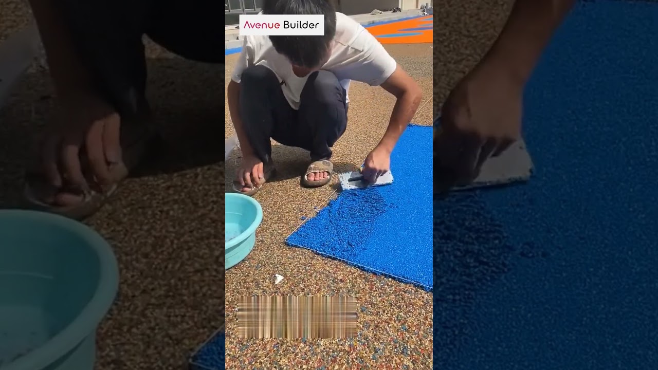 Amazing flooring painting process | 