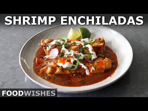 The Best Easy Shrimp Enchiladas 
