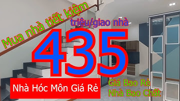 Nhà Hóc Môn giá rẻ  I Bán nhà giá rẻ công nhân 4,2x10m gần Chợ Cầu Lớn Hóc Môn Sổ hồng riêng