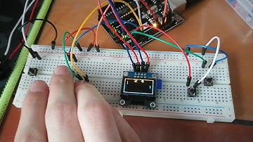 Arduino 2 players pong