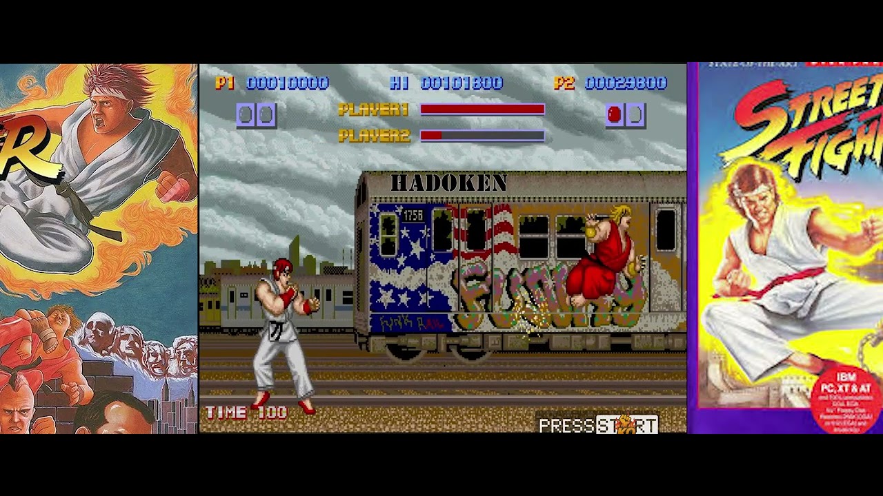 Ryu Moveset Street Fighter 1 - Ryu Moveset - YouTube