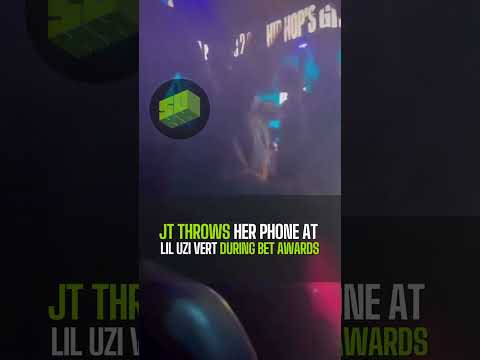 Jt Throws Her Phone At Lil Uzi Vert During Bet Awards