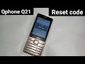 Qphone q21 reset code