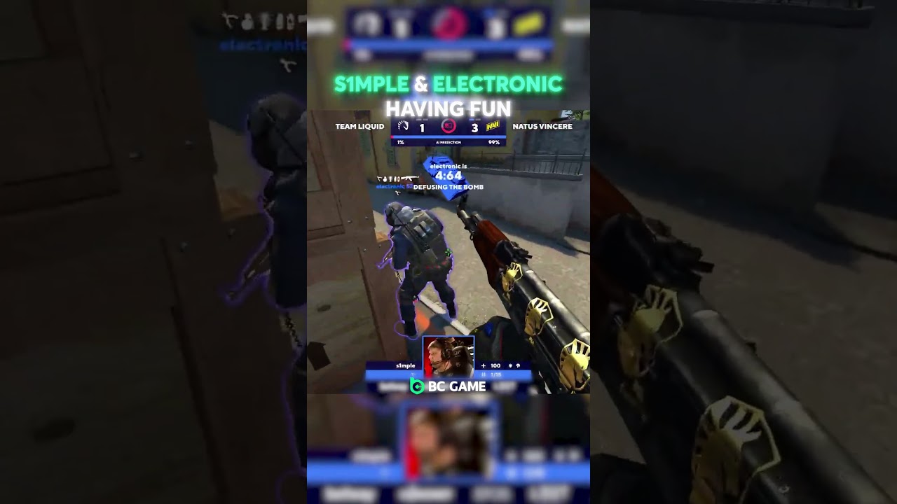 It do be like that sometimes | #cs2 #s1mple #electronic #counterstrike