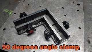 DIY 90도 용접 클램프 / 철판 용접용 클램프 / 90 degrees angle clamp by 철공TV - Ironworker 3,454 views 4 years ago 4 minutes, 18 seconds