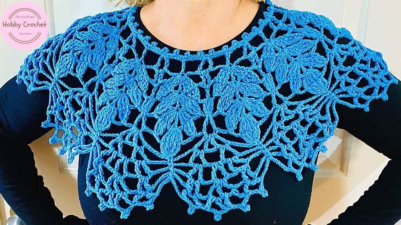 Bufanda de Flores a crochet paso a paso (Versiún Diestra) - YouTube