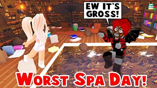 This Was The WORST SPA DAY EVER In Adopt Me! (Roblox)