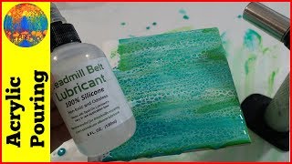 Acrylic Pouring Experiment: Should You Put Silicone in Your Swipe Color?