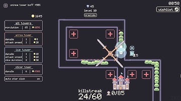 Idle tower defense and a slime invasion