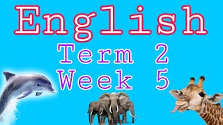 Grd 2 English Lesson - Term 2 Week 5