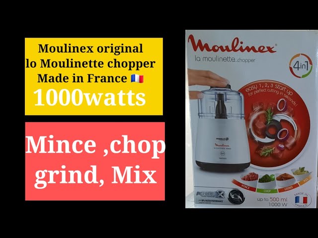 Moulinex moulinette chopper Unboxsing 2021 