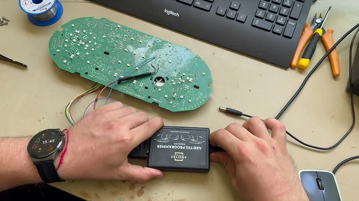 Abrites Diagnostics for VAG VN023 in action - odometer calibration in IC with  RH850 MCU