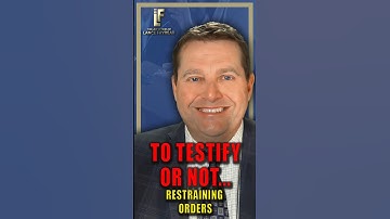 Testify Or Not At a Protection Order Hearing? | Washington State Attorney
