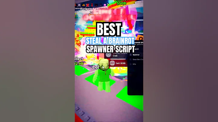 STEAL A BRAINROT SPAWNER SCRIPT! | SPAWN ANY BRAINROT - USE BEFORE PATCH! #shorts #youtubeshorts