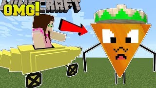 Minecraft: UNBELIEVABLE BOSSES!!! (DORITO BOSS, BANANA CAR, & MORE!) Mod Showcase