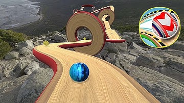 Rolling Balls 3D Sky Race Gameplay Android iOS Game 41