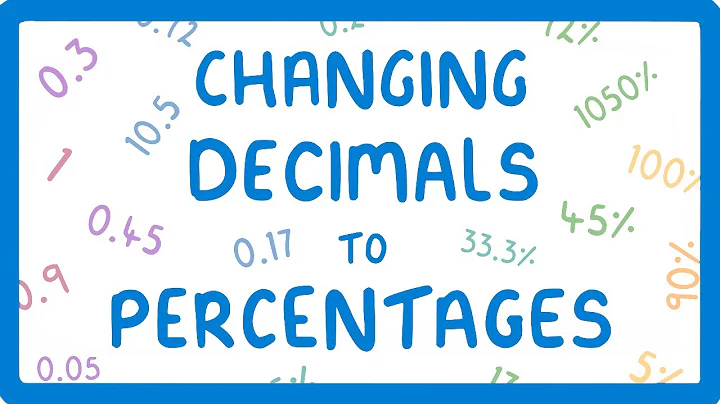 How to Convert Decimals to Percentages  (Proportions part 4/6) (2026/27 exams)