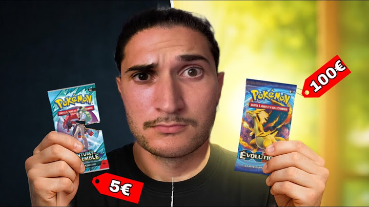 BOOSTER POKEMON A 5€ VS 100€ (Rentable ?)