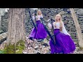 Dark Medieval Ballad - "Down in Yon Forest" - Harp Twins