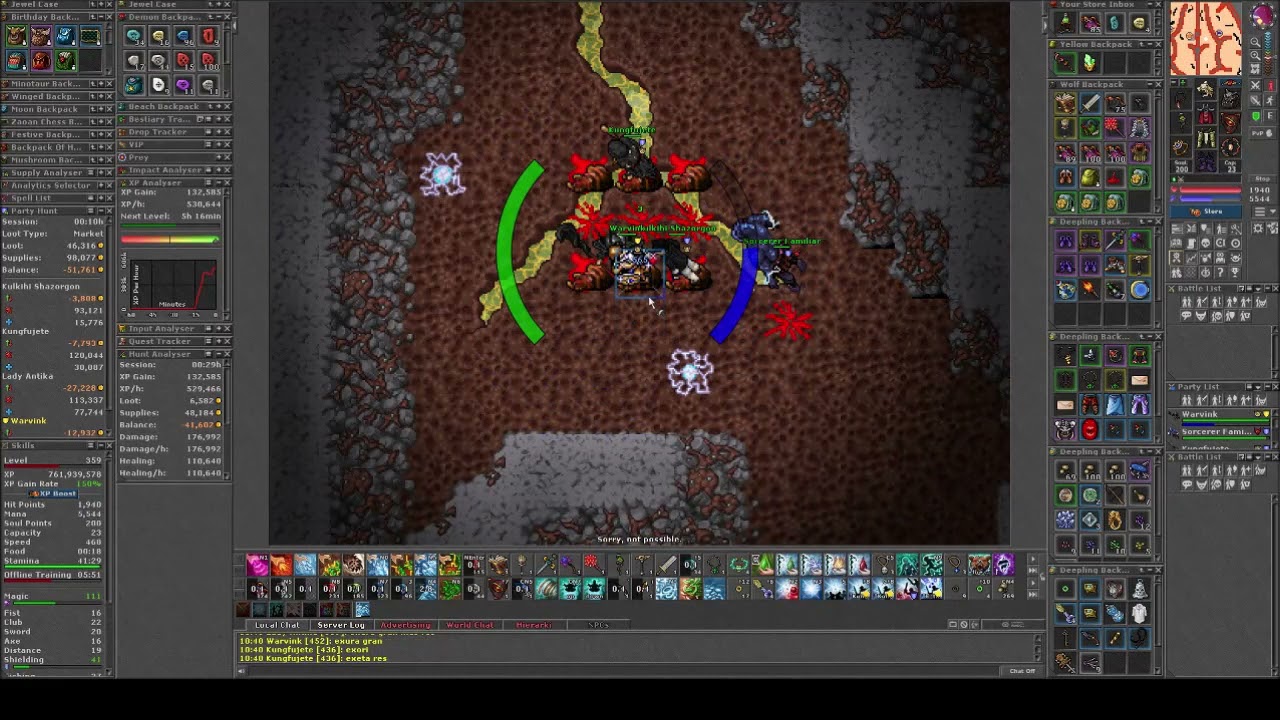 Questy: Life Ring Quest - Tibia ~