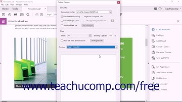 Acrobat Pro DC Tutorial Using the Object Inspector - Adobe Acrobat Pro DC Training Tutorial Course