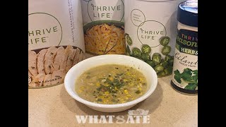 Thrive Thursday- Creamy Chicken Chili Recipe  Make this comfort soup with food storage ingredients