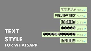 Chat Styles: Cool Text, Stylish Font for Whatsapp screenshot 1