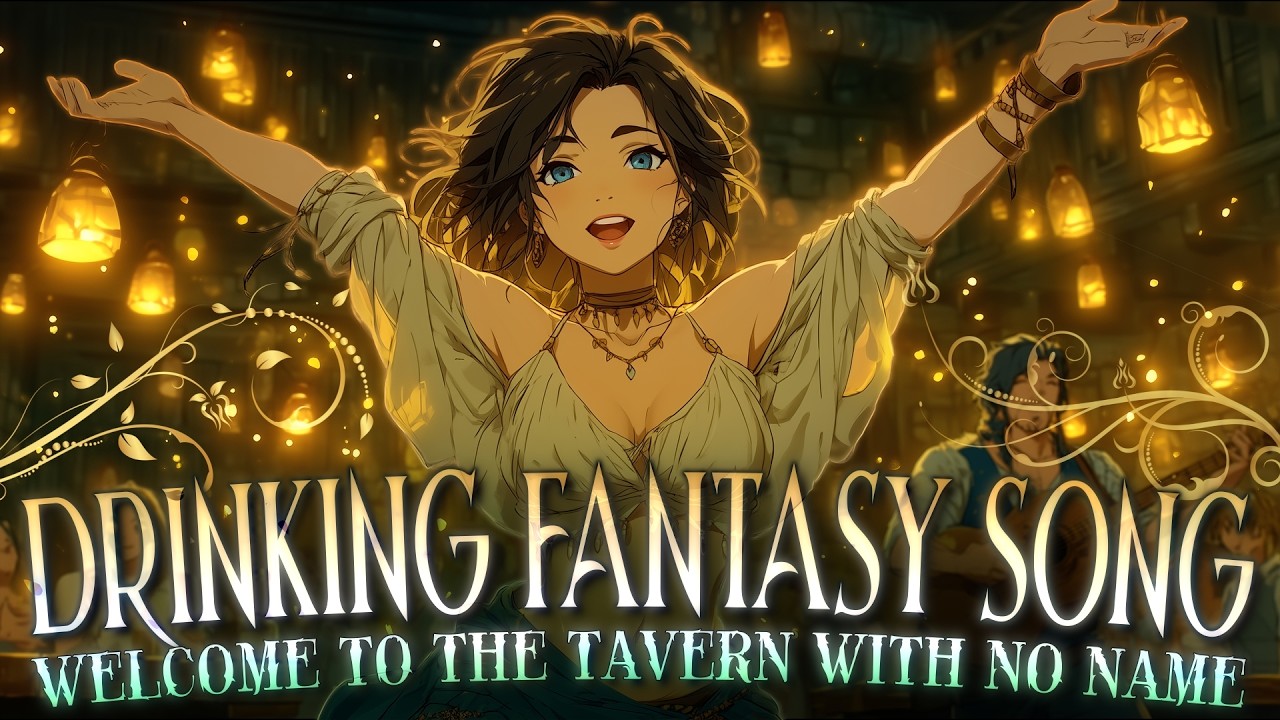 Welcome to the Tavern With No Name | Fantasy Tavern Song | Drinking Ballad | Lyric Video