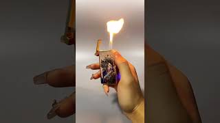 Quartz watch design, high-end intelligent voice-controlled lighter, 4 ignition modes, creative..