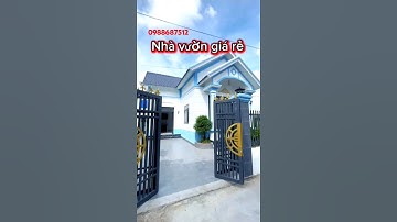 Nhà sân vườn giá rẻ. Dt 10x14.SHR đả hoàn công.nhà gần Bình Chánh