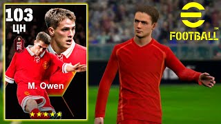 Forward for BASICS Michael Owen 103 in eFootball Quick Review