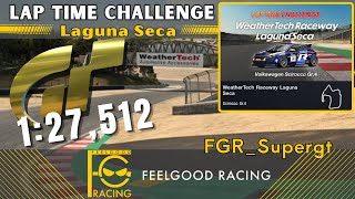 Top 10 of the World I Lap Time Challenge Laguna Seca VW Scirocco Gr. 4 *New Birdview Cam*
