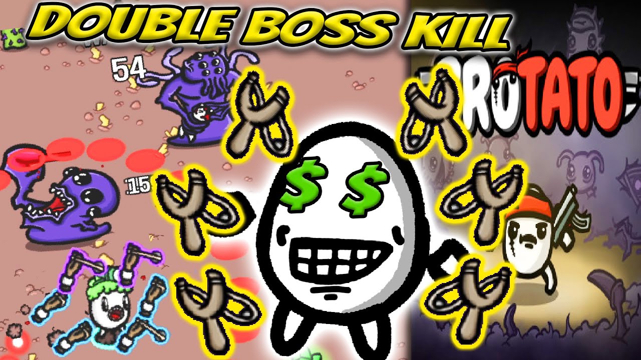 6 Slingshot Saver Kills BOTH Bosses On Danger 5 Difficulty In Brotato 6-slingshot-saver-kills-both-bosses-on-danger-5-difficulty-in-brotato